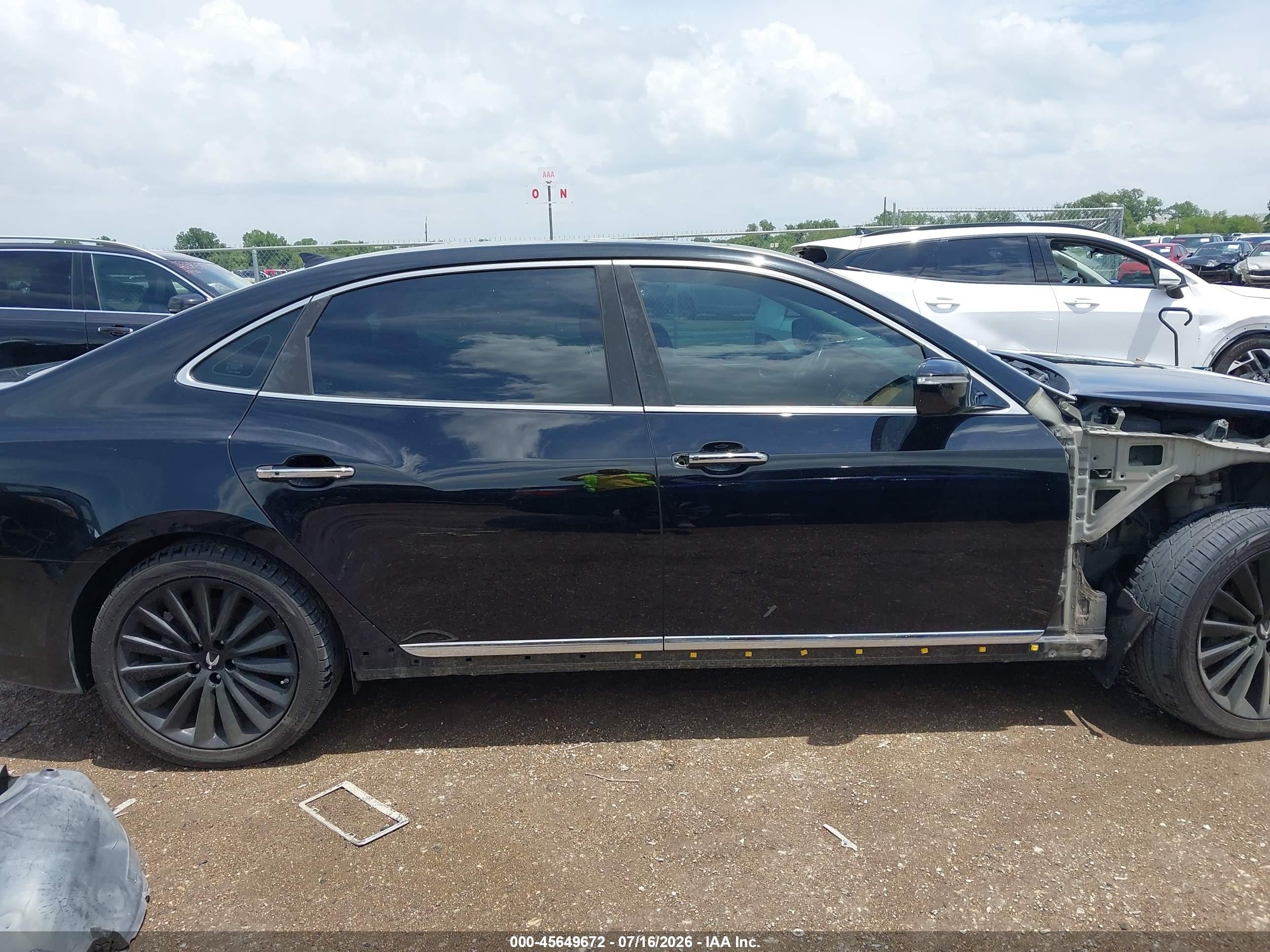 2014 Hyundai Equus Signature Black vin: KMHGH4JHXEU073990