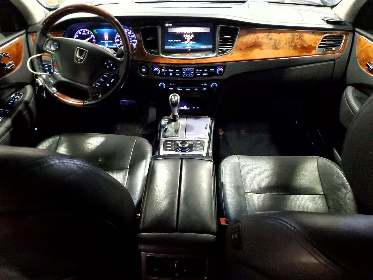 2015 Hyundai Equus Signature Black vin: KMHGH4JHXFU098664