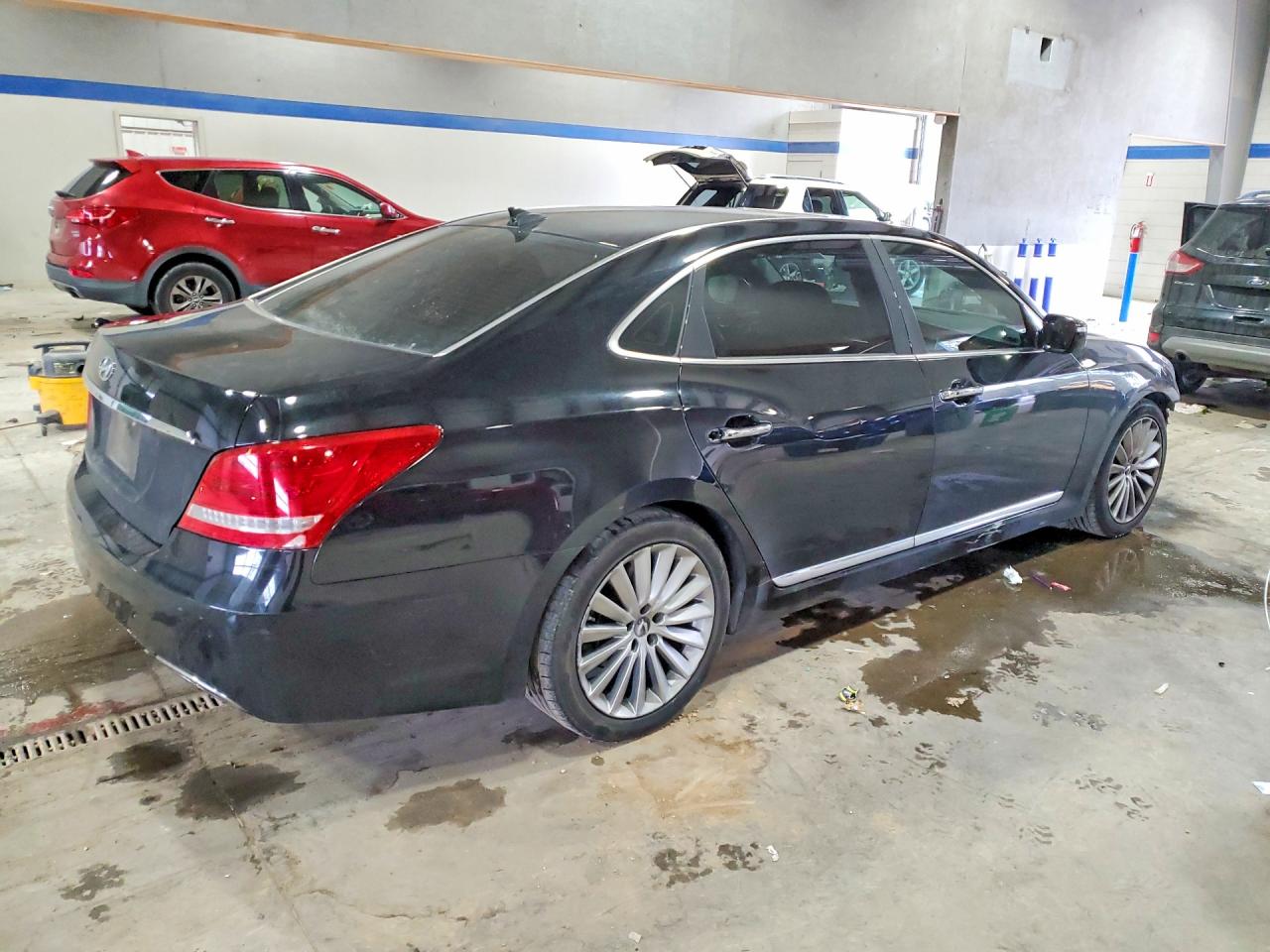2015 Hyundai Equus Signature Black vin: KMHGH4JHXFU098664