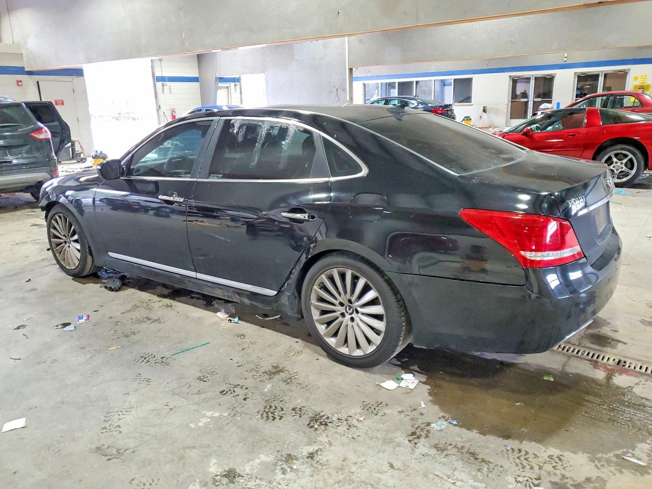 2015 Hyundai Equus Signature Black vin: KMHGH4JHXFU098664