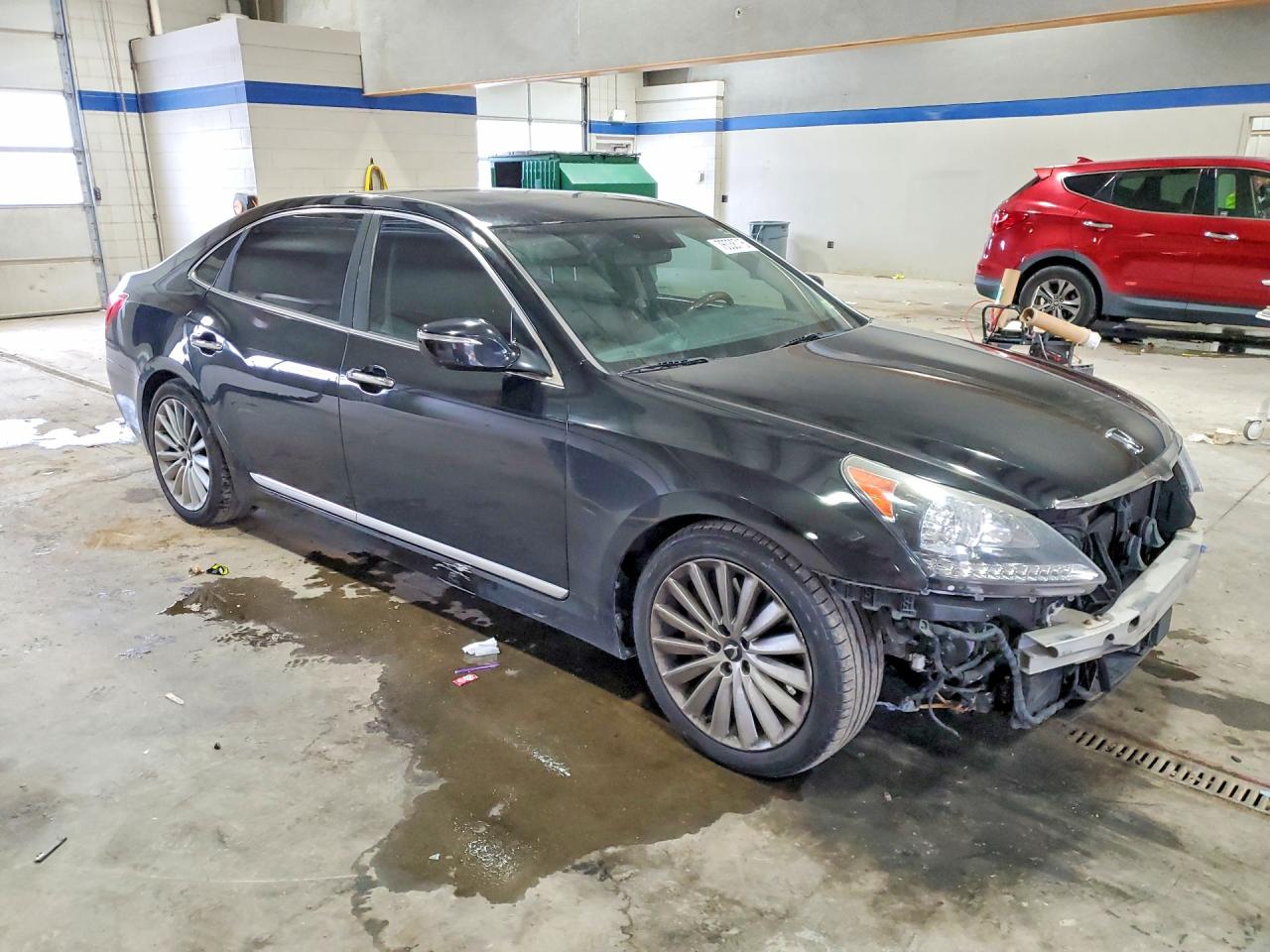 2015 Hyundai Equus Signature Black vin: KMHGH4JHXFU098664