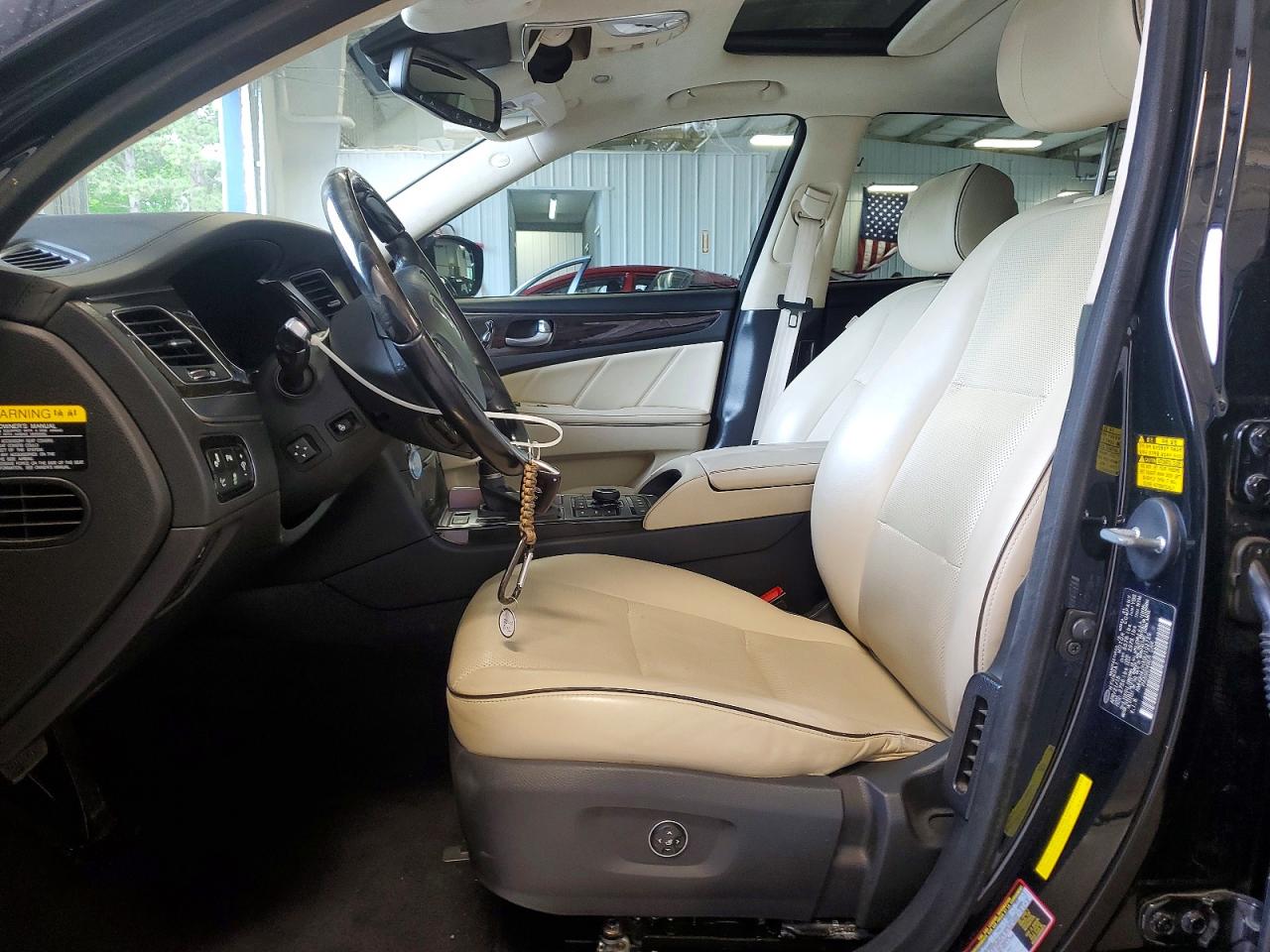 2016 Hyundai Equus Ultimate Черный vin: KMHGH4JHXGU102729
