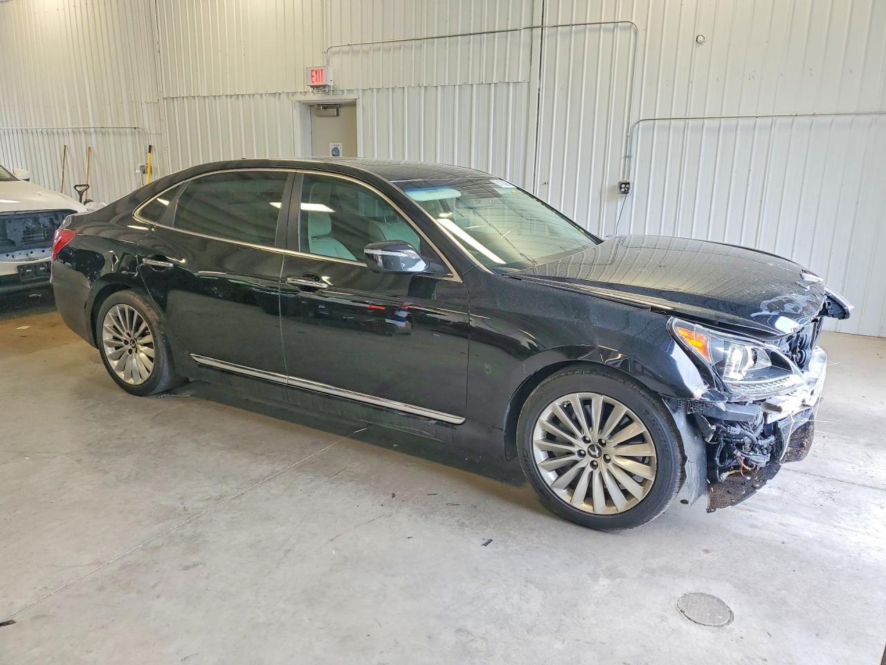 2016 Hyundai Equus Ultimate Черный vin: KMHGH4JHXGU102729