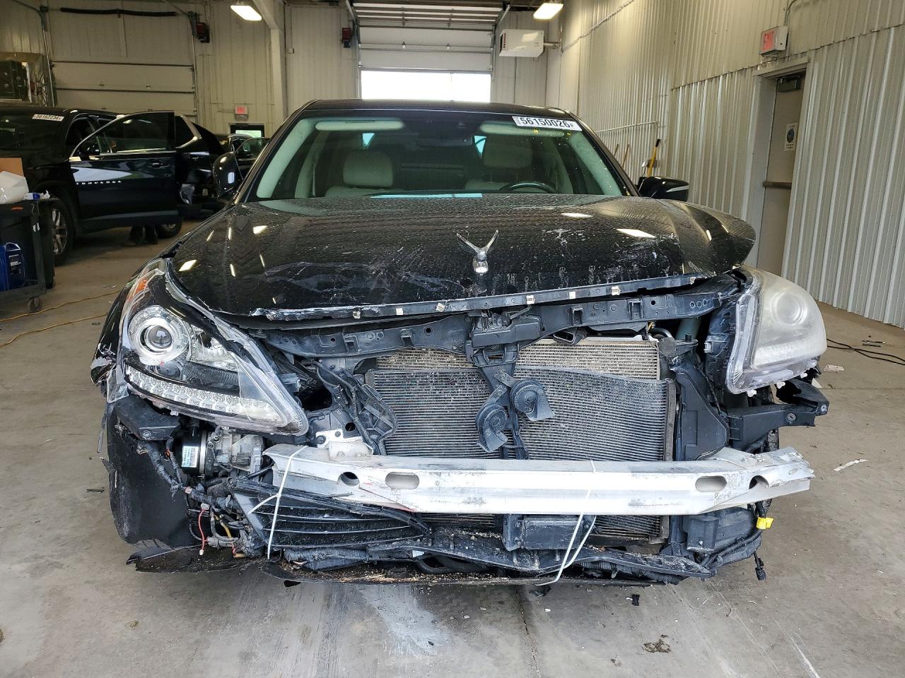 2016 Hyundai Equus Ultimate Черный vin: KMHGH4JHXGU102729