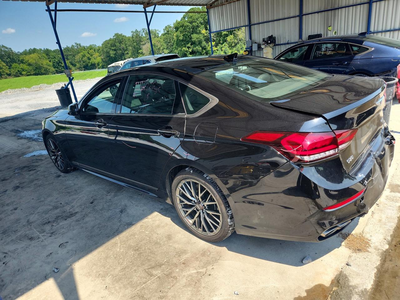 2019 Genesis G80 3.3t Sport Black vin: KMHGN4JB3KU290409