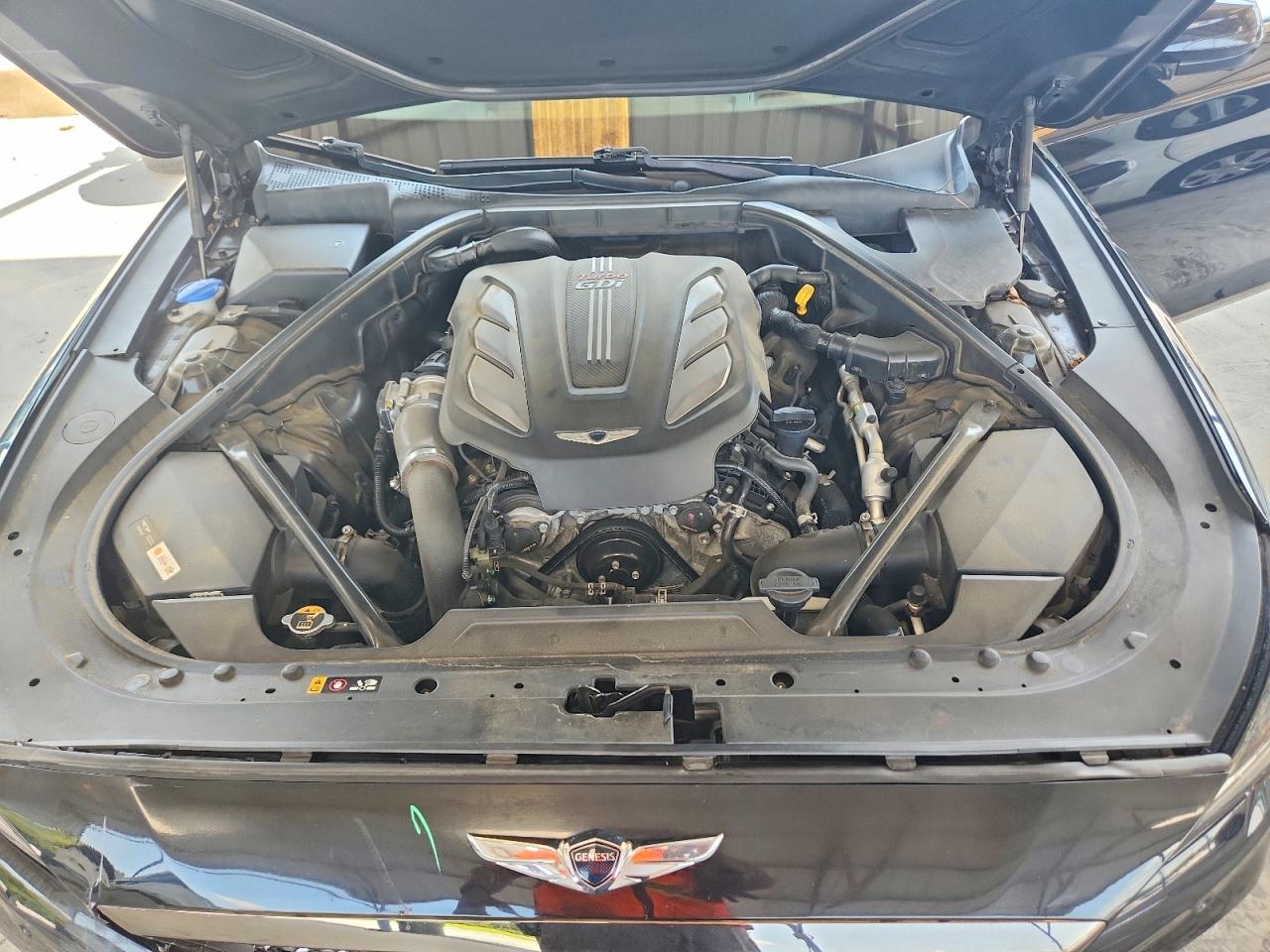 2019 Genesis G80 3.3t Sport Black vin: KMHGN4JB3KU290409