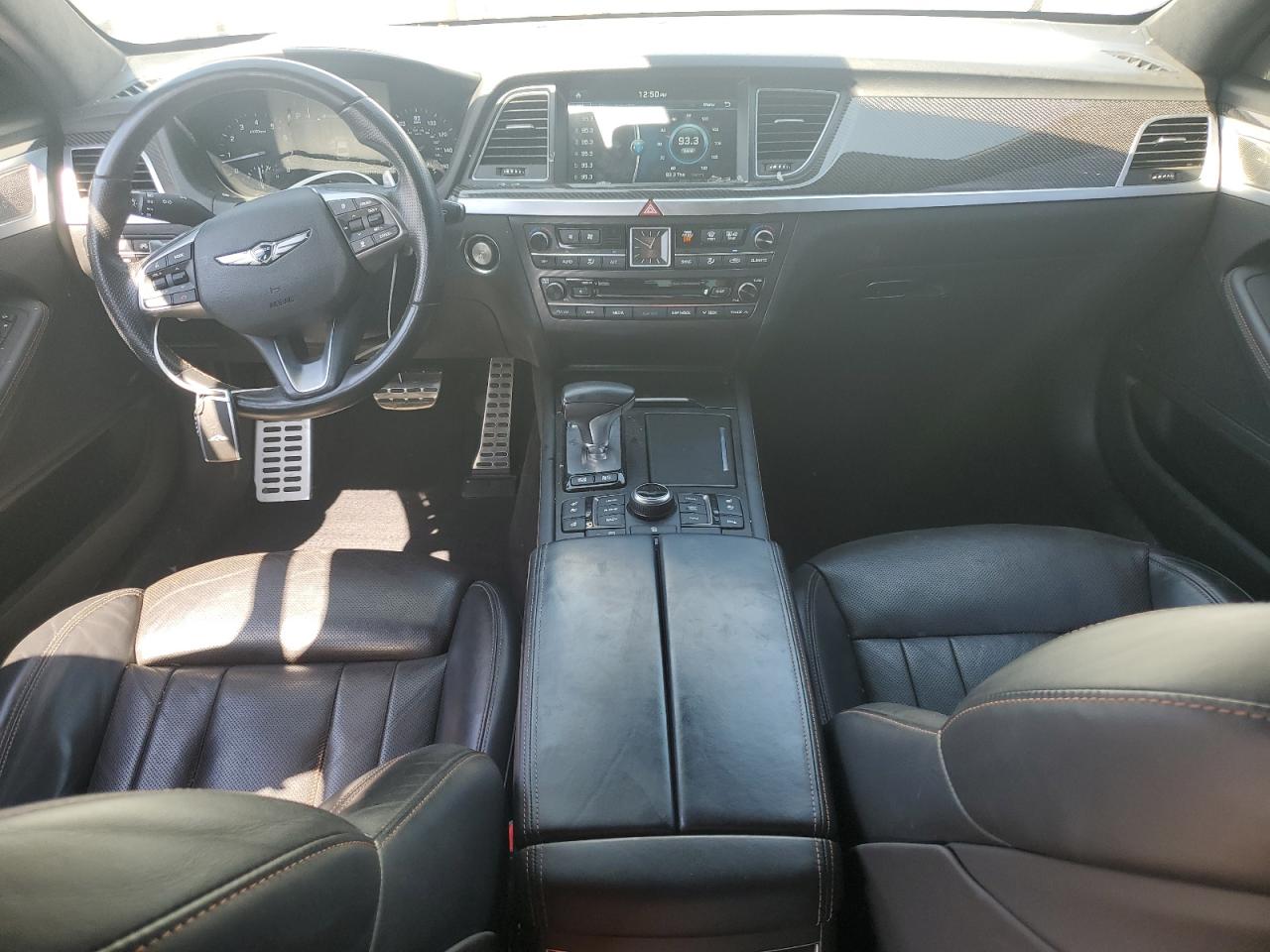 2018 Genesis G80 Sport White vin: KMHGN4JB5JU252940