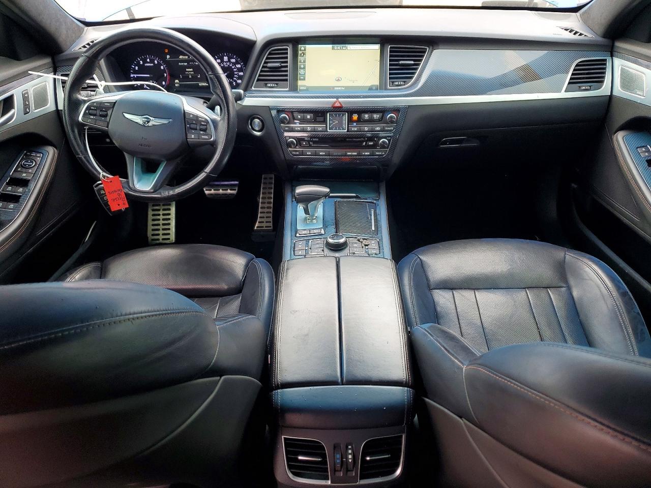 2018 Genesis G80 Sport Turquoise vin: KMHGN4JB6JU216285