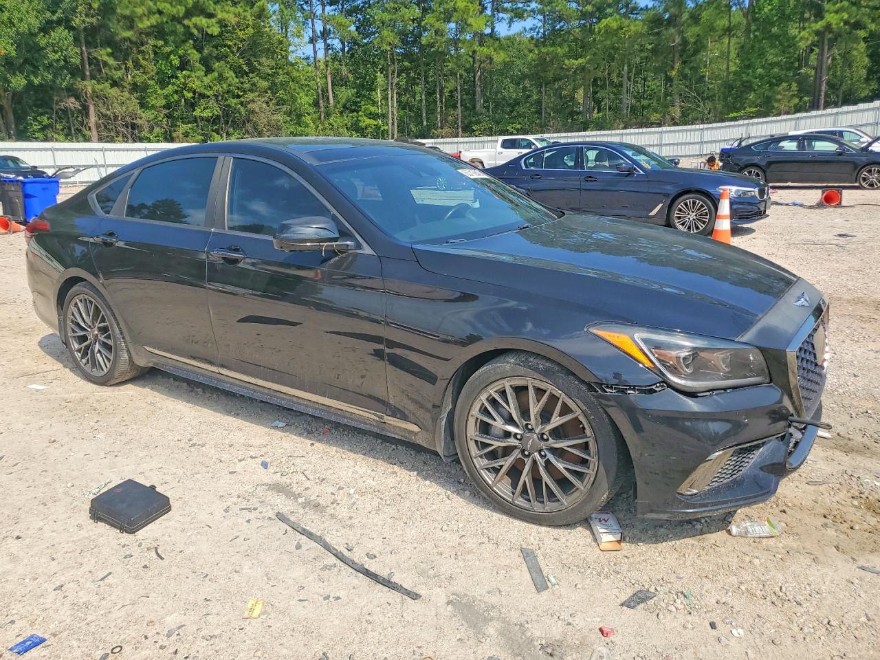2018 Genesis G80 Sport Black vin: KMHGN4JB9JU241309
