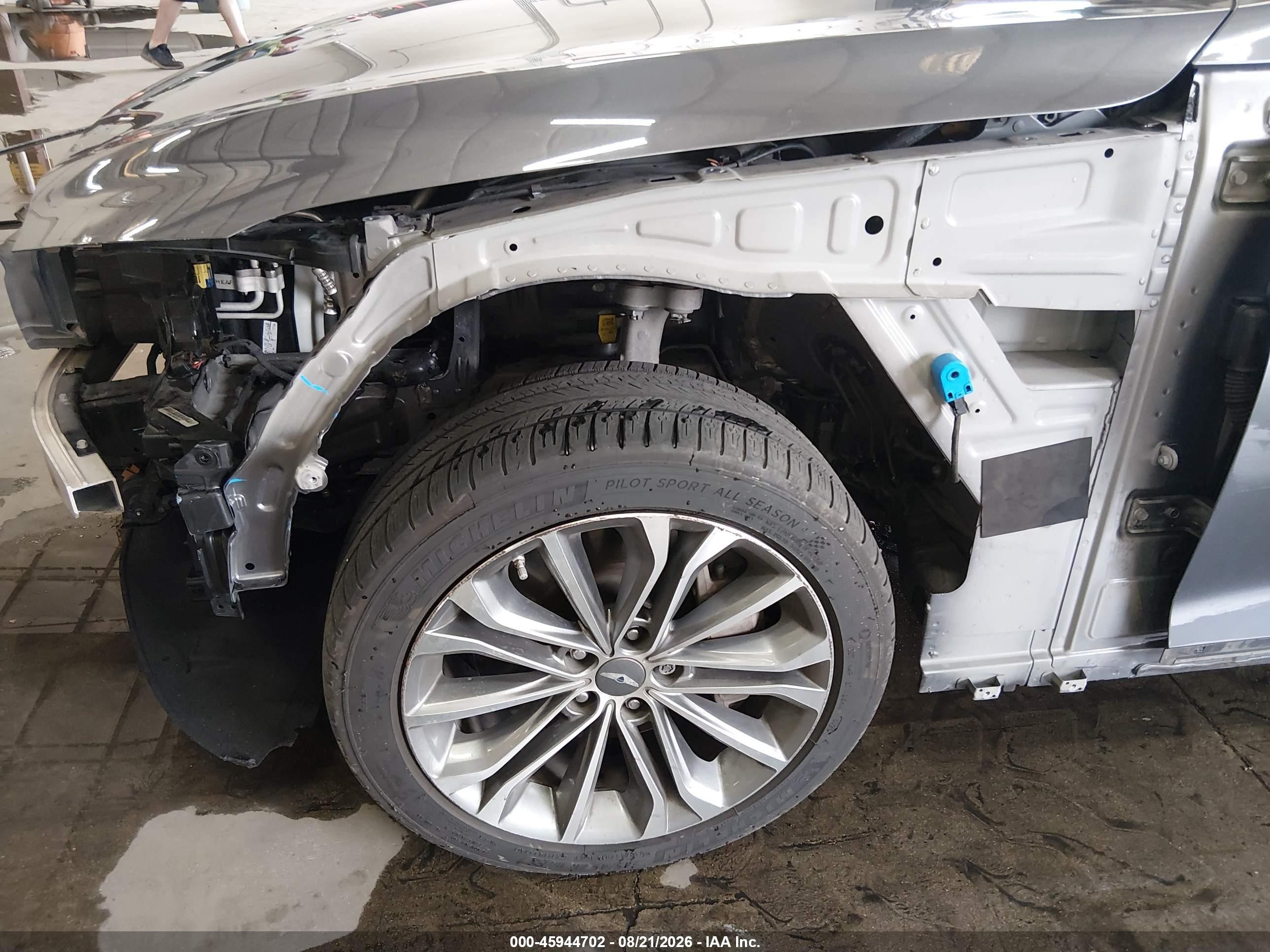 2015 Hyundai Genesis 3.8 Серый vin: KMHGN4JE1FU078057