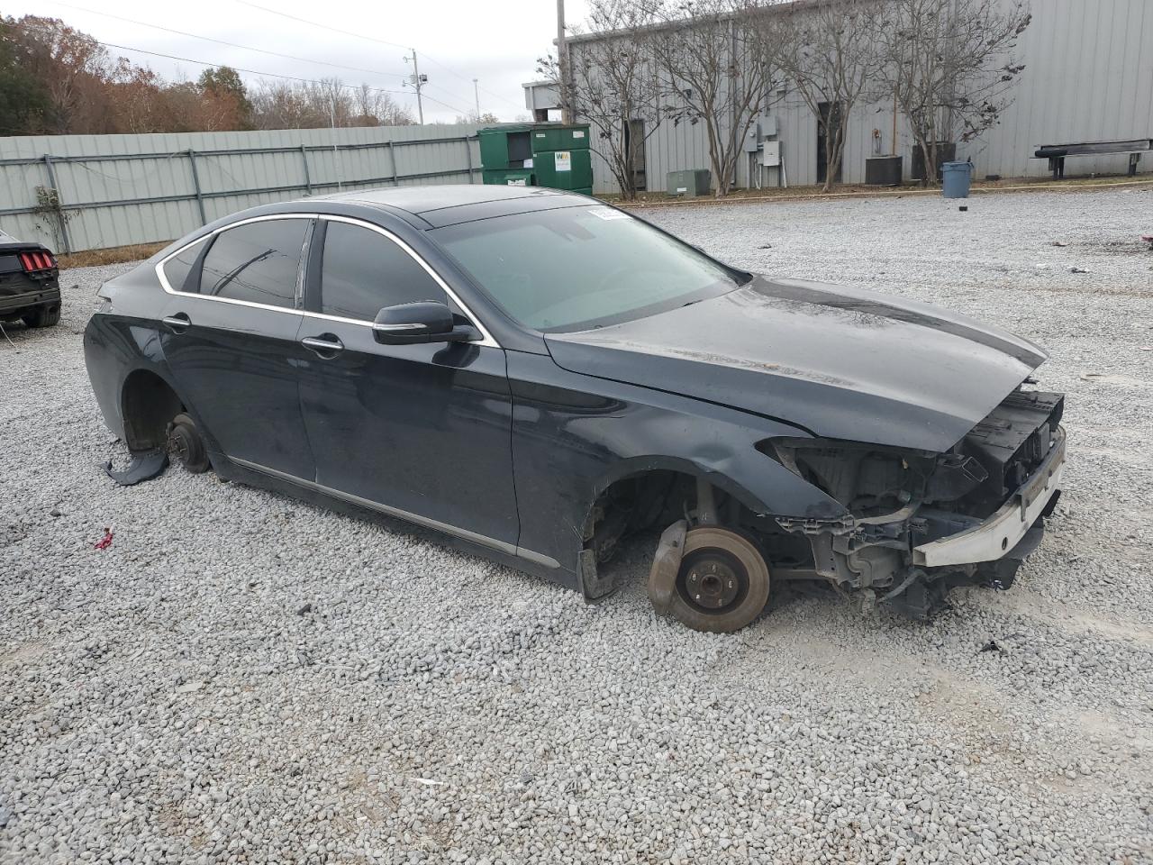 2015 Hyundai Genesis 3.8l Black vin: KMHGN4JE1FU084246