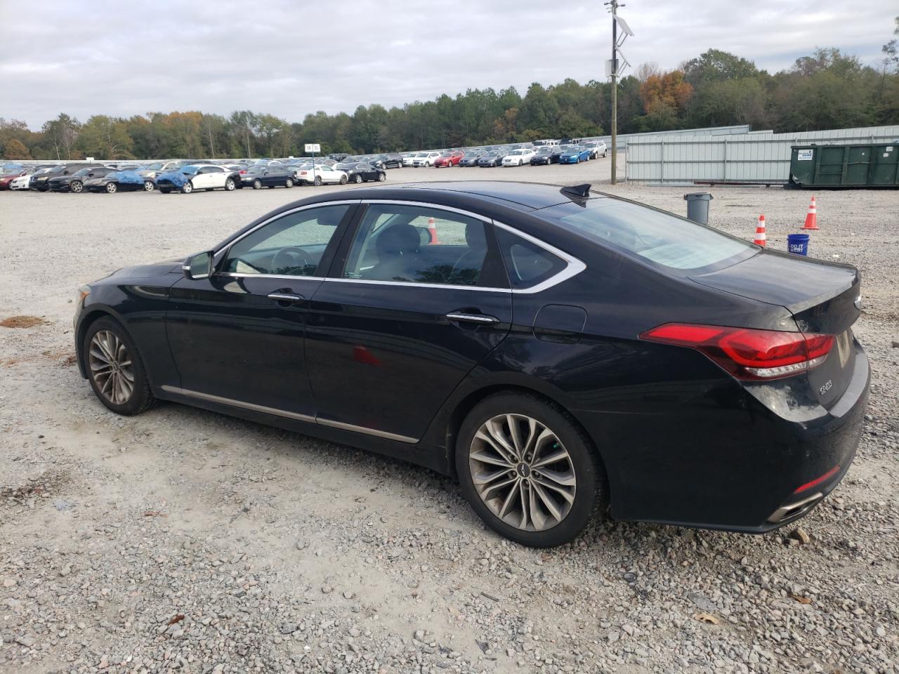 2015 Hyundai Genesis 3.8l Black vin: KMHGN4JE2FU029806