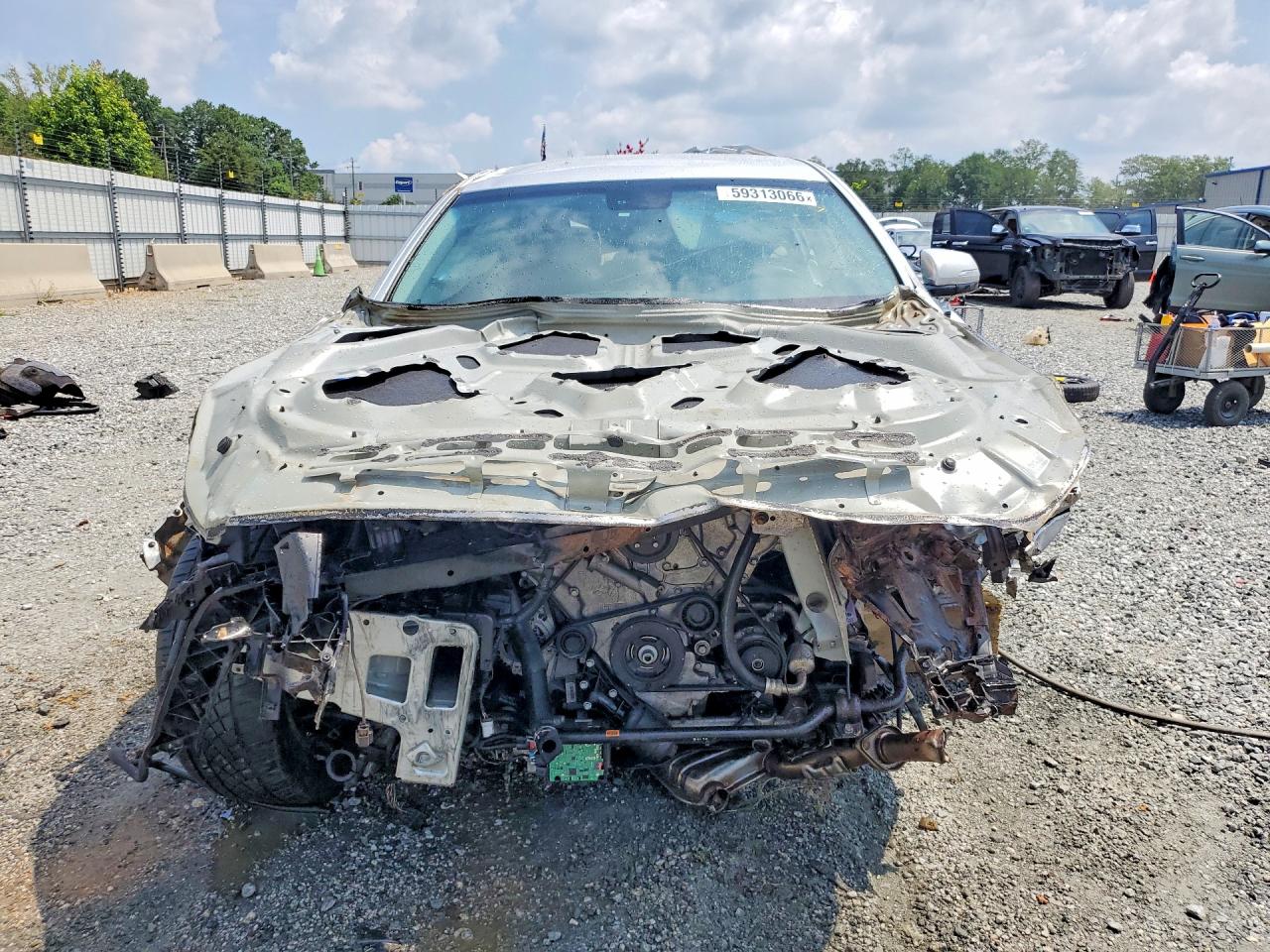 2015 Hyundai Genesis 3.8l Silver vin: KMHGN4JE2FU066855