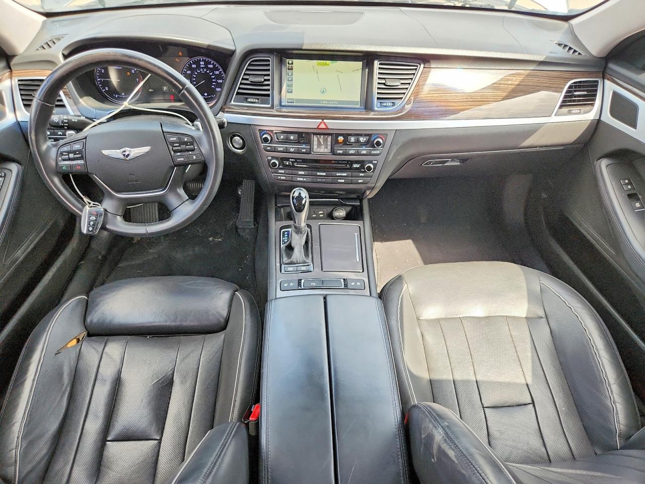 2015 Hyundai Genesis 3.8l Blue vin: KMHGN4JE2FU071702