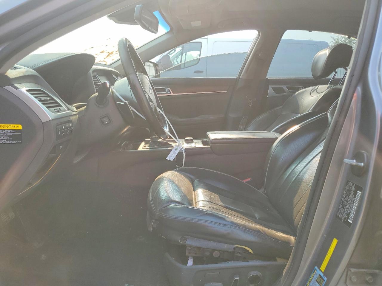 2015 Hyundai Genesis 3.8l Gray vin: KMHGN4JE2FU102995