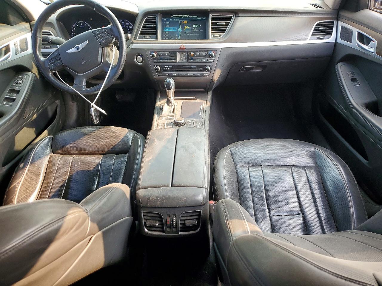 2015 Hyundai Genesis 3.8l Gray vin: KMHGN4JE2FU102995
