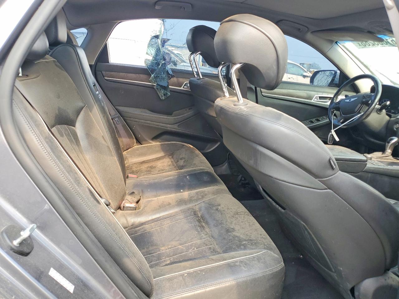2015 Hyundai Genesis 3.8l Gray vin: KMHGN4JE2FU102995