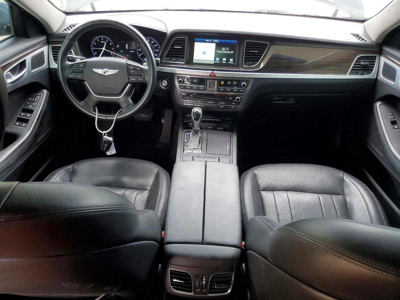 2015 Hyundai Genesis 3.8l Серый vin: KMHGN4JE3FU014814