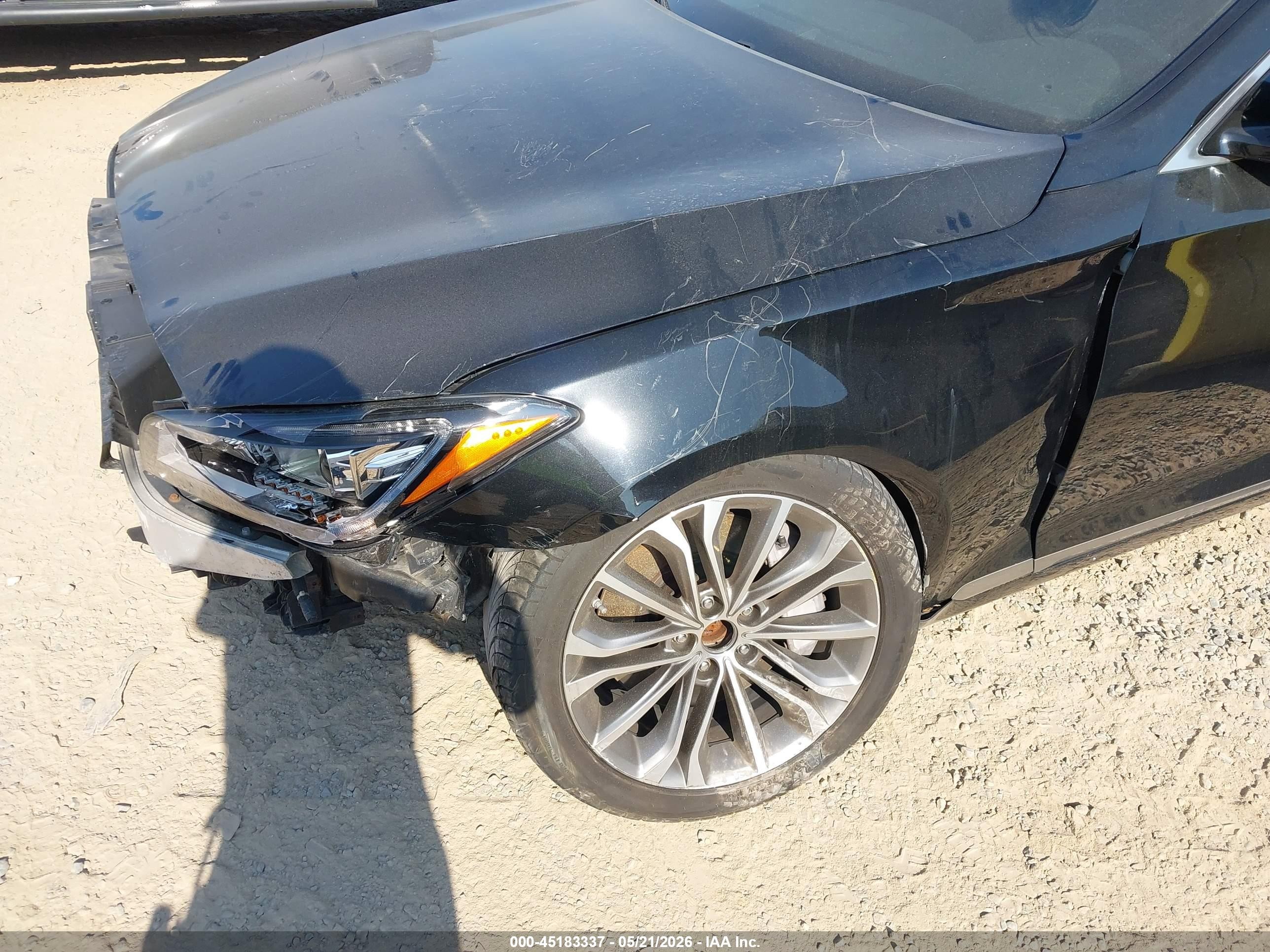 2015 Hyundai Genesis 3.8 Черный vin: KMHGN4JE3FU039664
