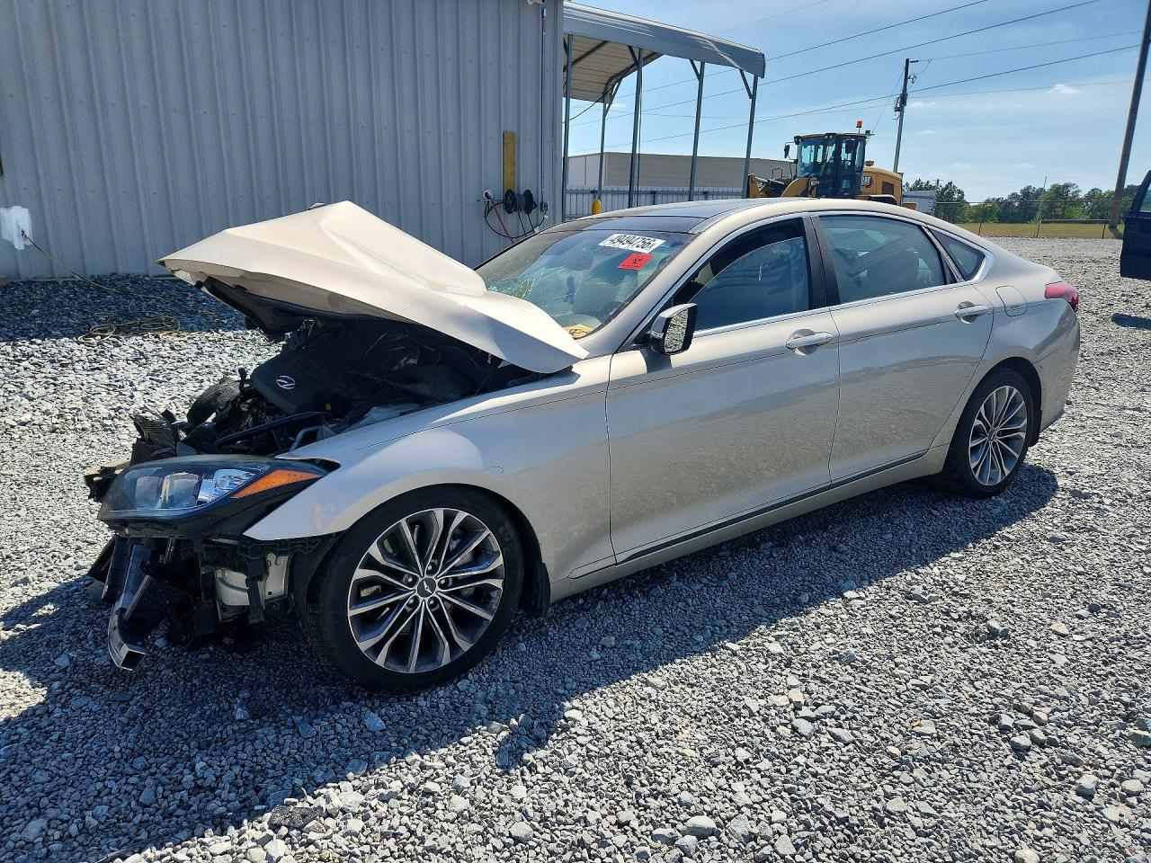 2015 Hyundai Genesis 3.8l Gold vin: KMHGN4JE3FU078044