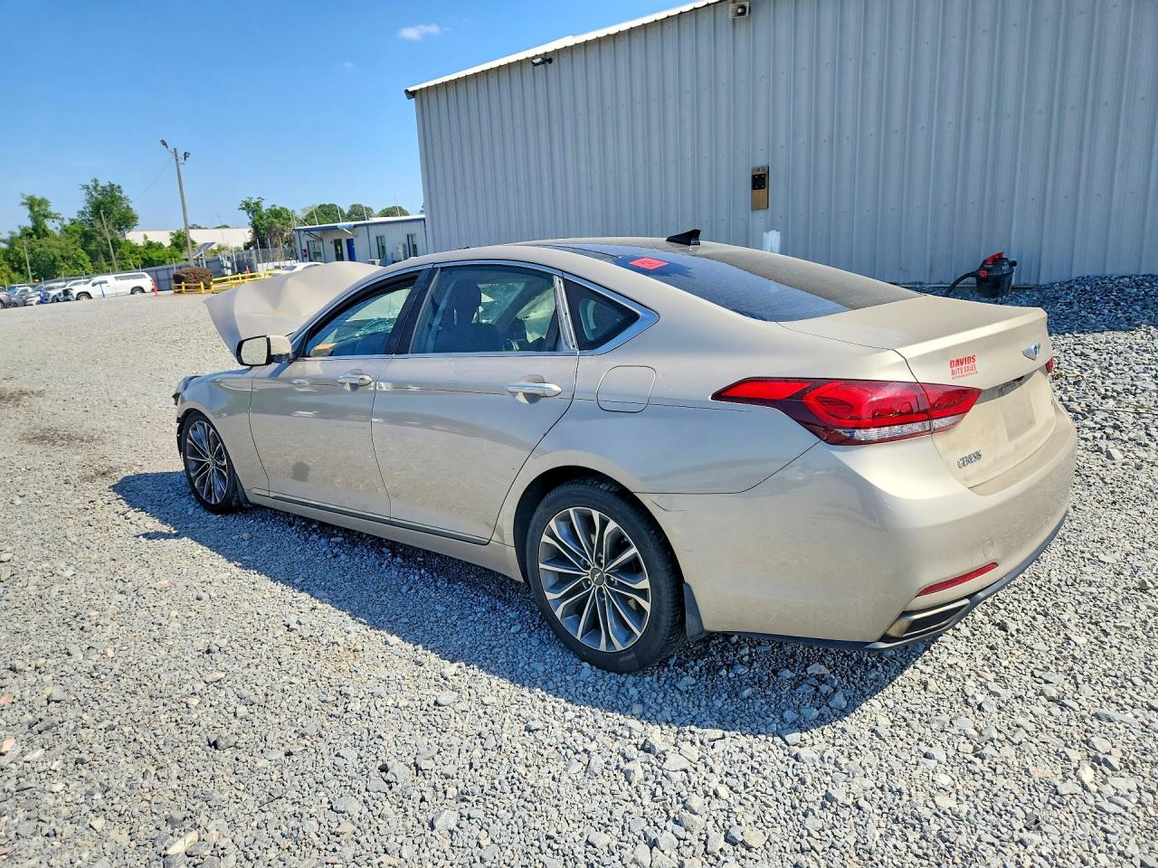 2015 Hyundai Genesis 3.8l Gold vin: KMHGN4JE3FU078044