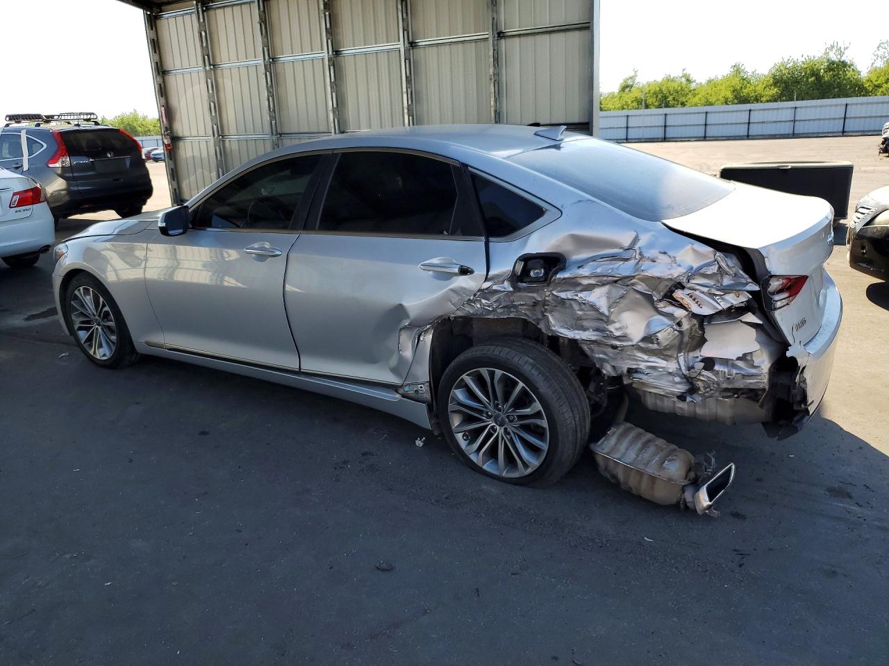 2015 Hyundai Genesis 3.8l Серебряный vin: KMHGN4JE3FU101502