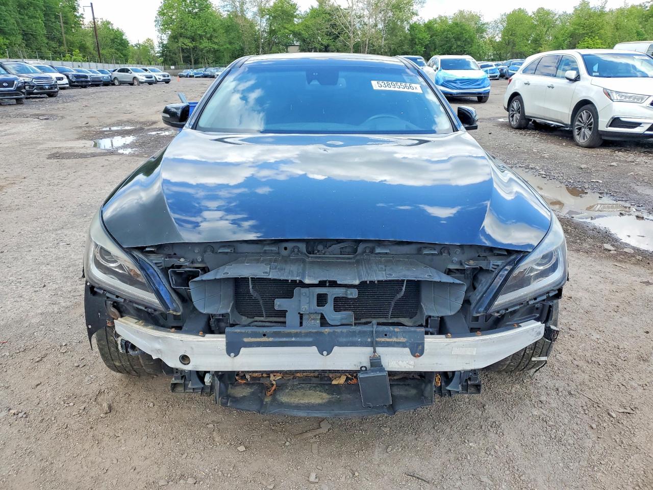 2015 Hyundai Genesis 3.8l Black vin: KMHGN4JE4FU059129