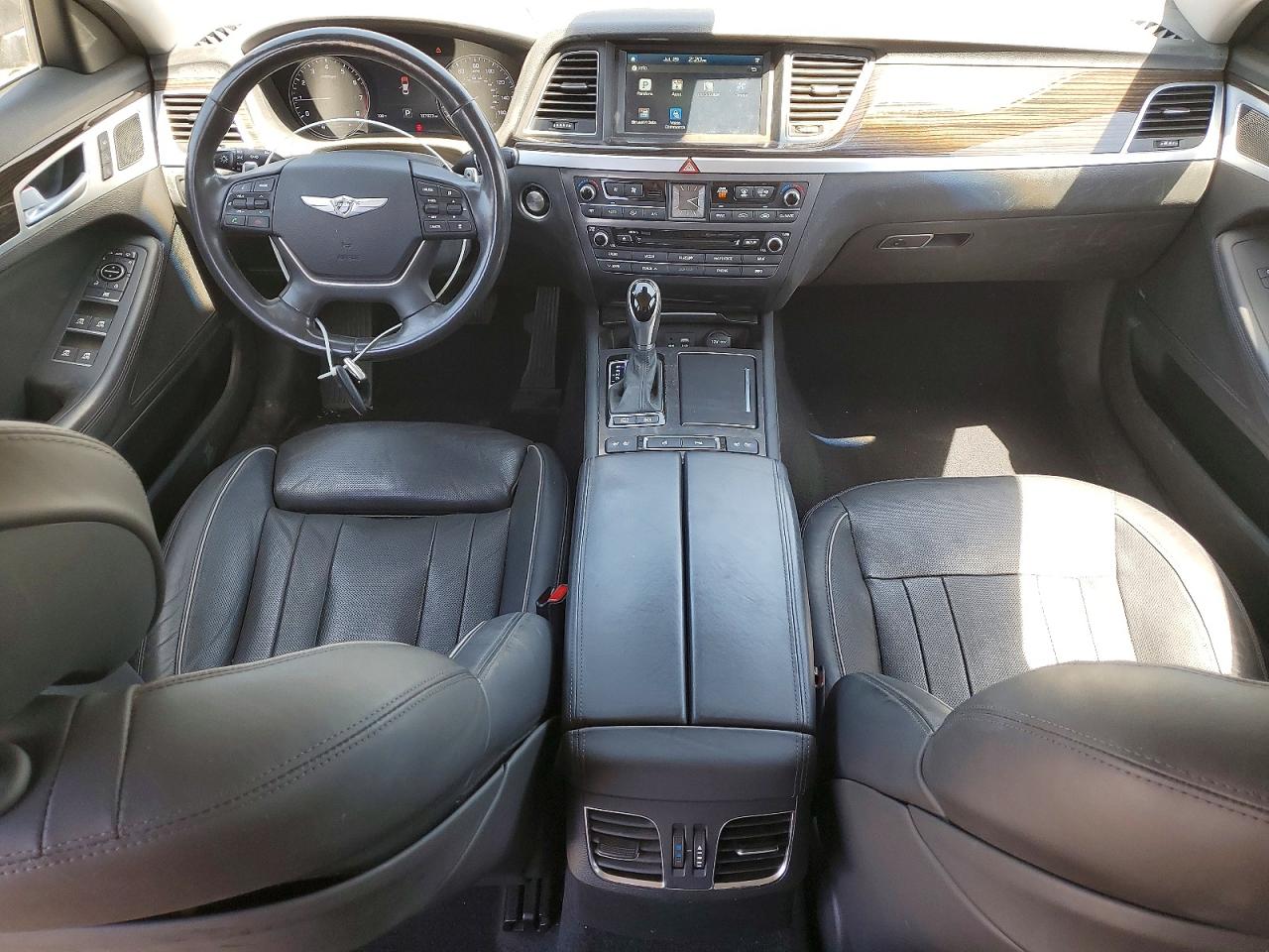 2015 Hyundai Genesis 3.8l Угольный vin: KMHGN4JE4FU070308