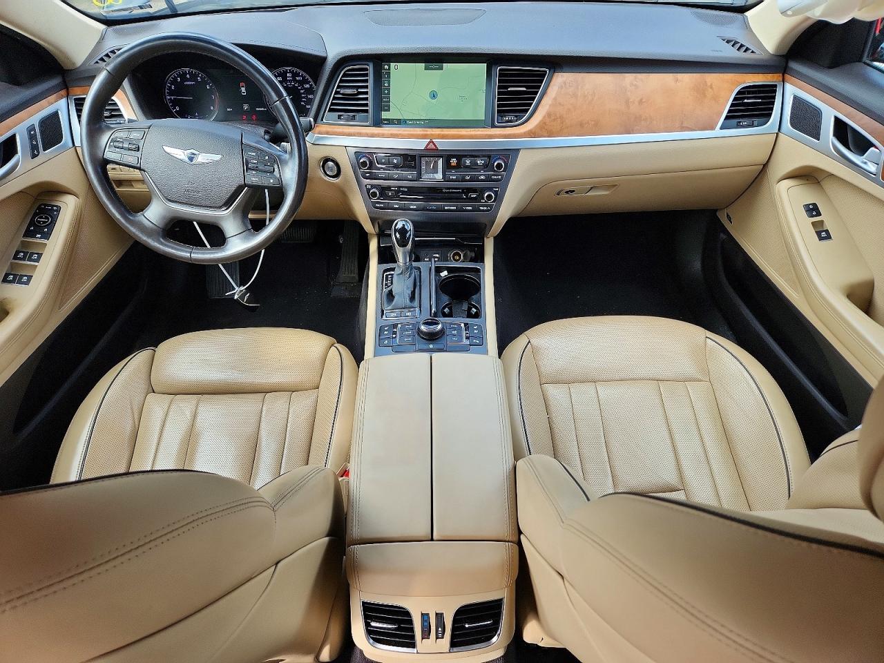 2015 Hyundai Genesis 3.8l Black vin: KMHGN4JE4FU073094