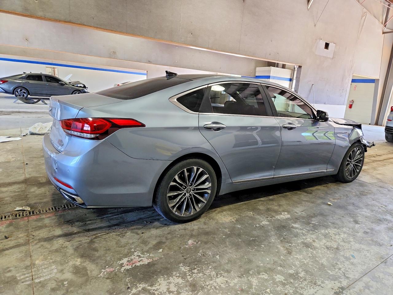 2015 Hyundai Genesis 3.8l Gray vin: KMHGN4JE4FU073841