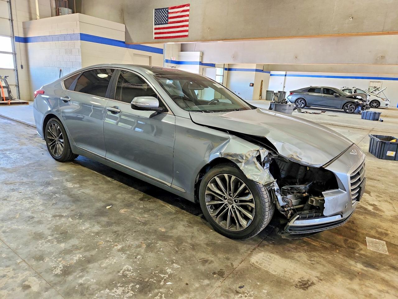 2015 Hyundai Genesis 3.8l Gray vin: KMHGN4JE4FU073841