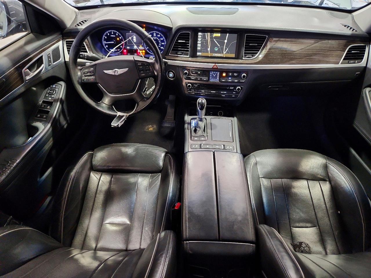 2015 Hyundai Genesis 3.8l Gray vin: KMHGN4JE4FU073841