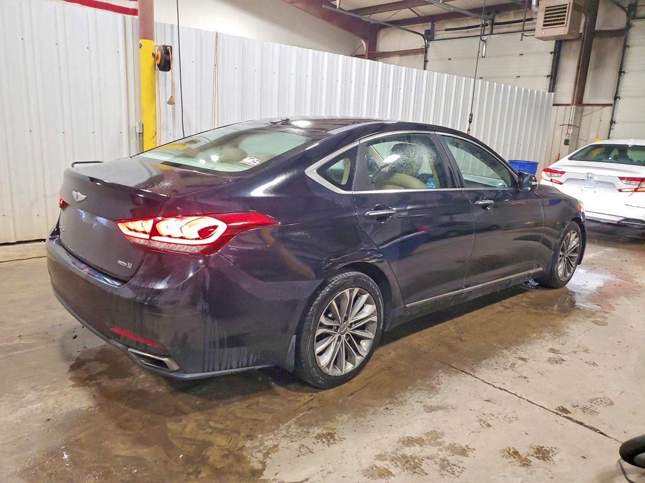 2015 Hyundai Genesis 3.8l Black vin: KMHGN4JE4FU088100