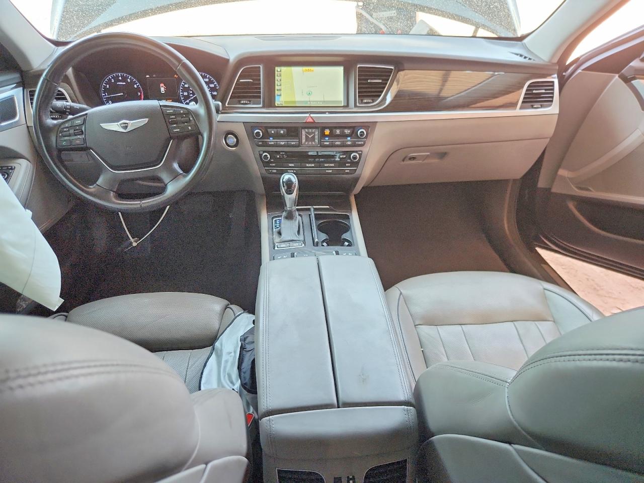 2015 Hyundai Genesis 3.8l Black vin: KMHGN4JE4FU095242