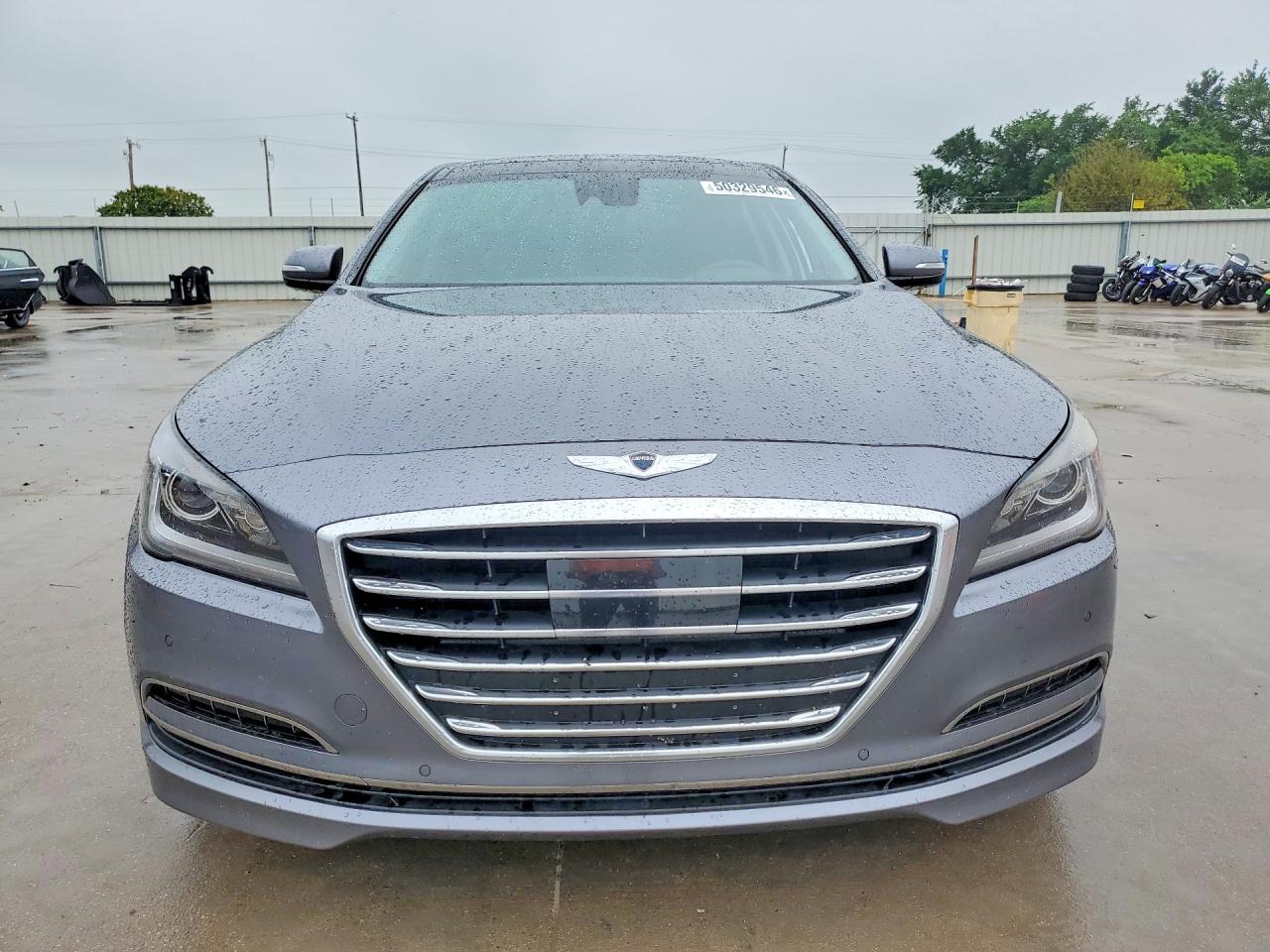 2015 Hyundai Genesis 3.8l Gray vin: KMHGN4JE4FU095578