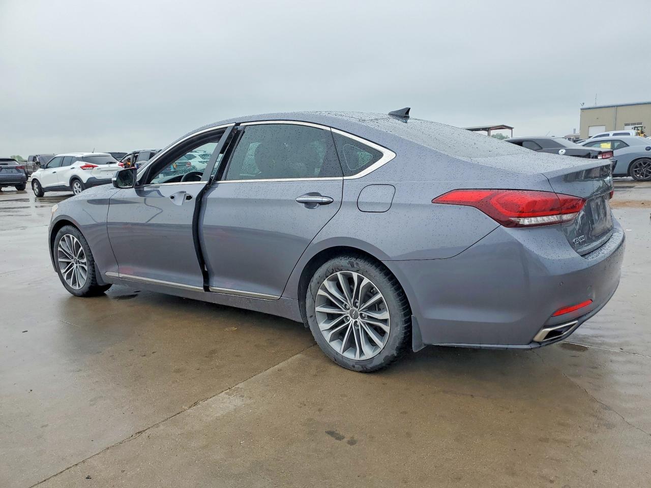 2015 Hyundai Genesis 3.8l Gray vin: KMHGN4JE4FU095578