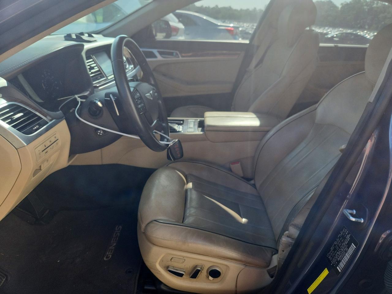 2015 Hyundai Genesis Blue vin: KMHGN4JE5FU066221