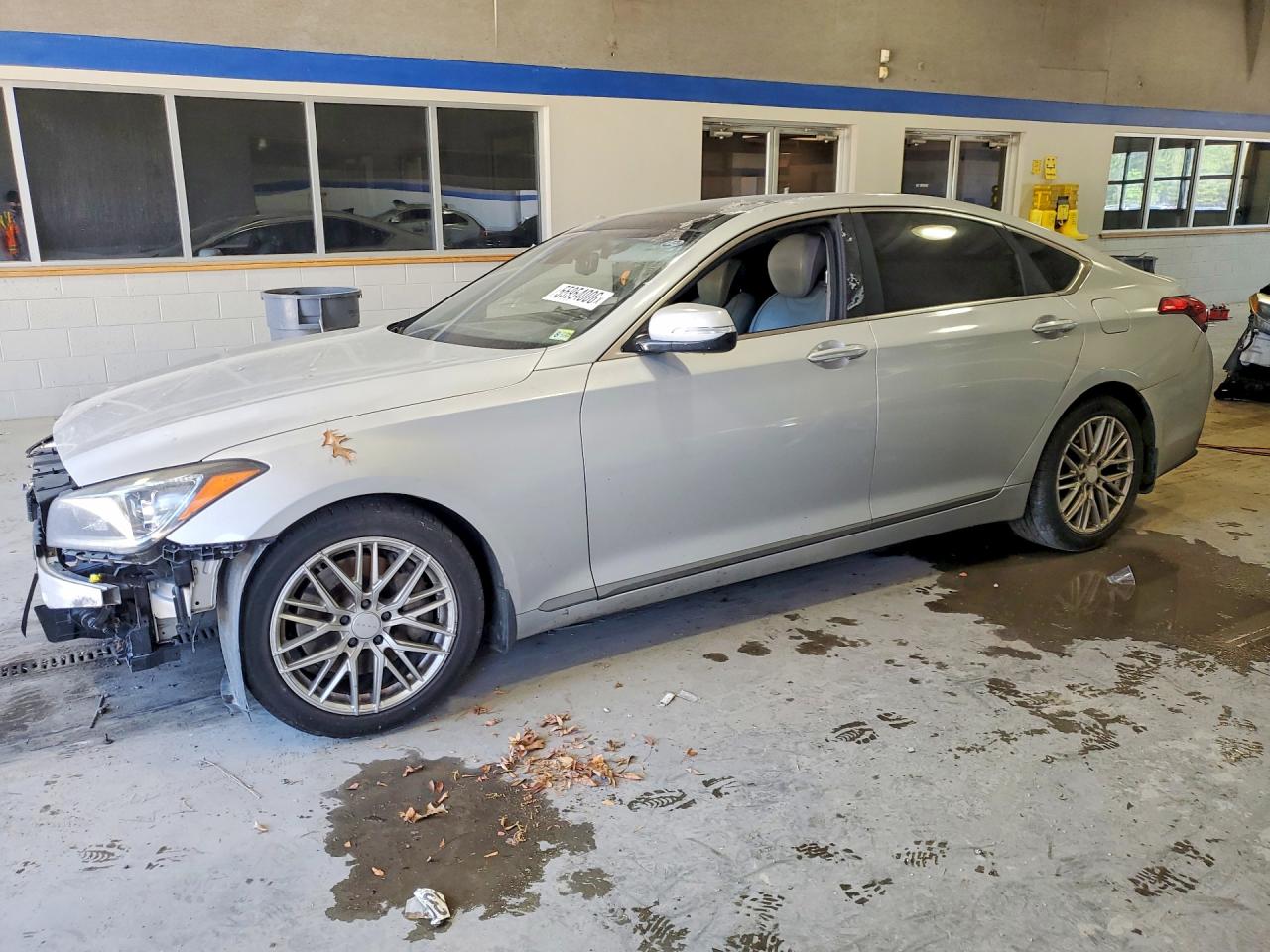 2015 Hyundai Genesis 3.8l Серебряный vin: KMHGN4JE5FU074996