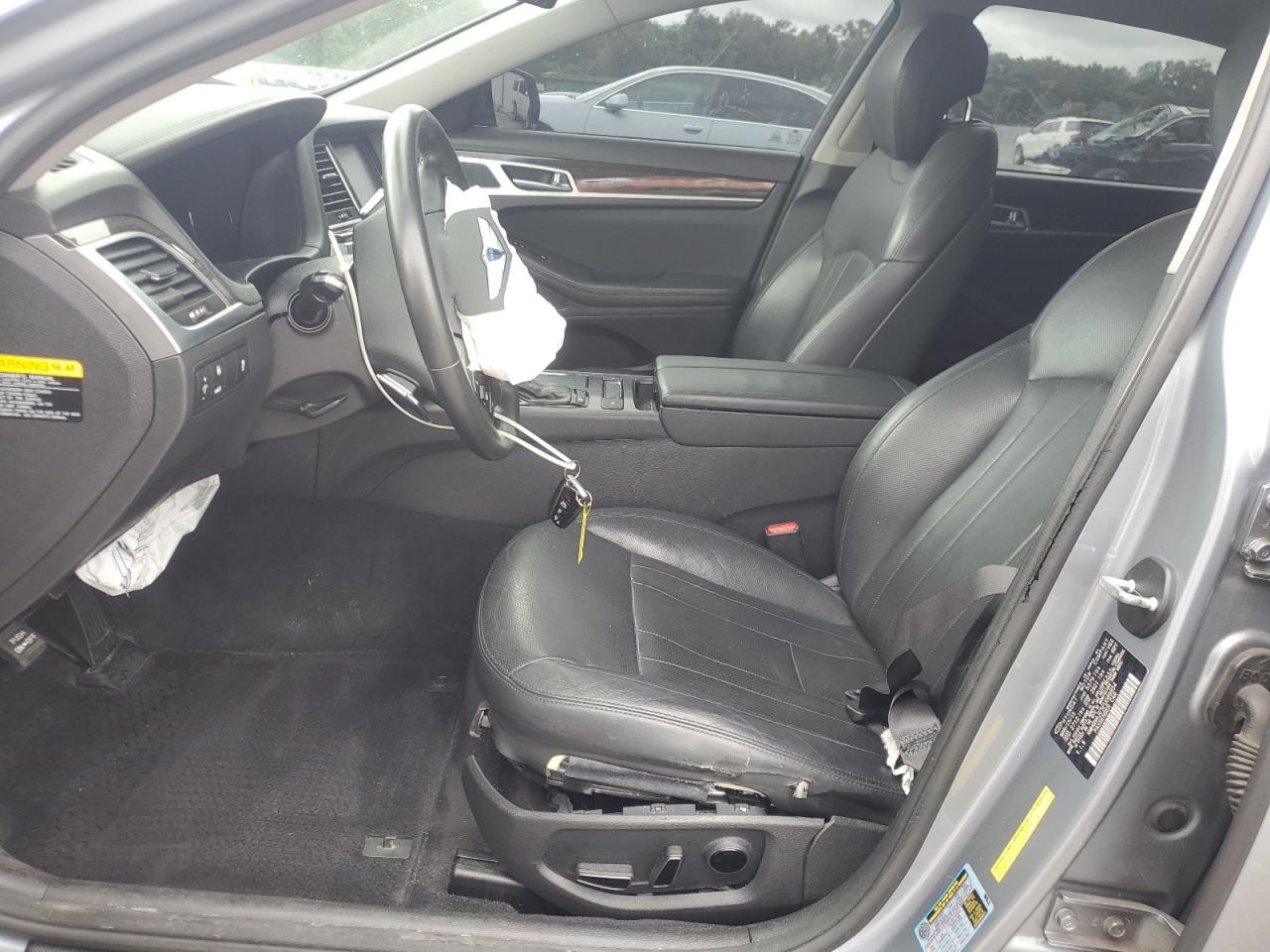 2015 Hyundai Genesis 3.8l Blue vin: KMHGN4JE5FU089854