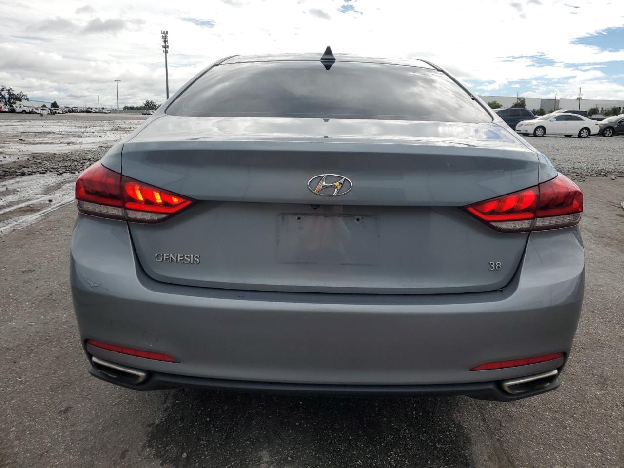 2015 Hyundai Genesis 3.8l Blue vin: KMHGN4JE5FU089854