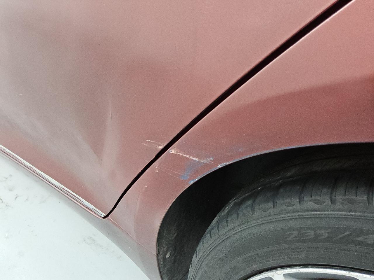 2015 Hyundai Genesis 3.8l Maroon vin: KMHGN4JE5FU096318 Damage: Left Rocker Panel, Multiple Scratches Heavy, 3