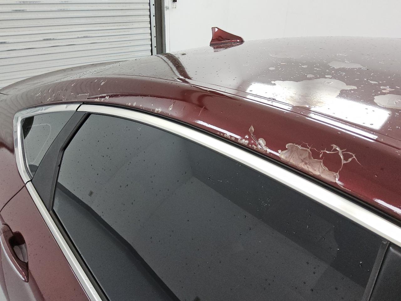 2015 Hyundai Genesis 3.8l Maroon vin: KMHGN4JE5FU096318 Damage: Right Drip Rail, Chipped, 5