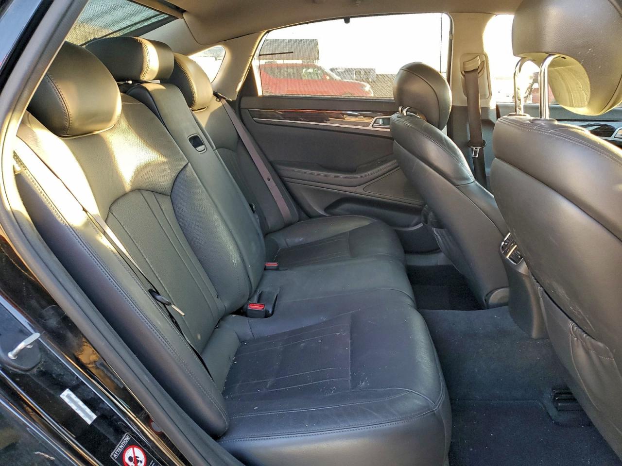 2015 Hyundai Genesis 3.8l Black vin: KMHGN4JE6FU018548