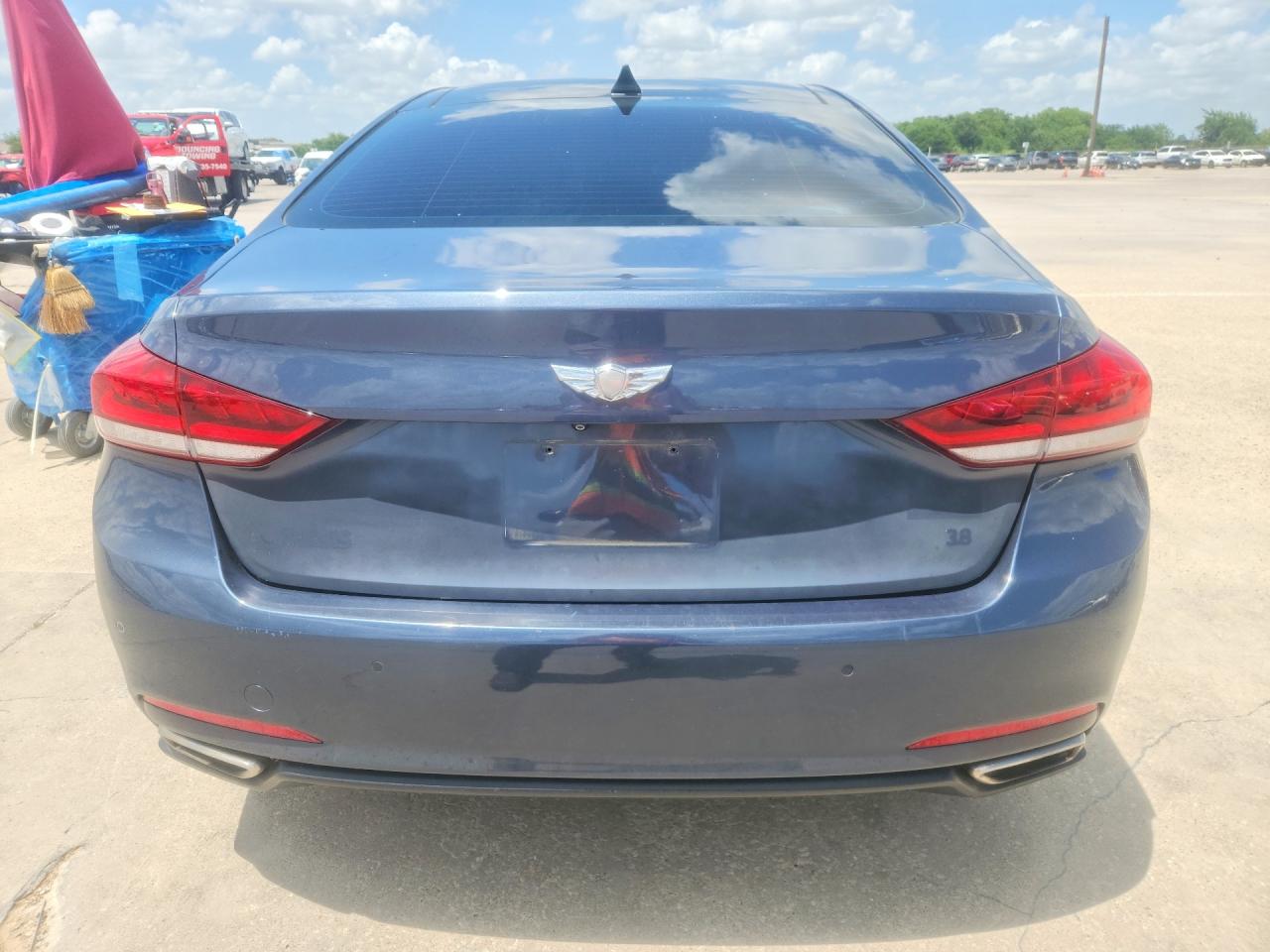 2015 Hyundai Genesis 3.8l Blue vin: KMHGN4JE6FU037553