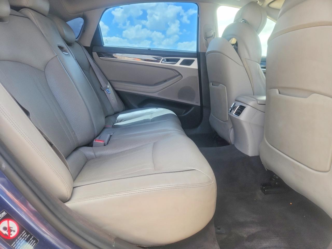 2015 Hyundai Genesis 3.8l Blue vin: KMHGN4JE6FU037553