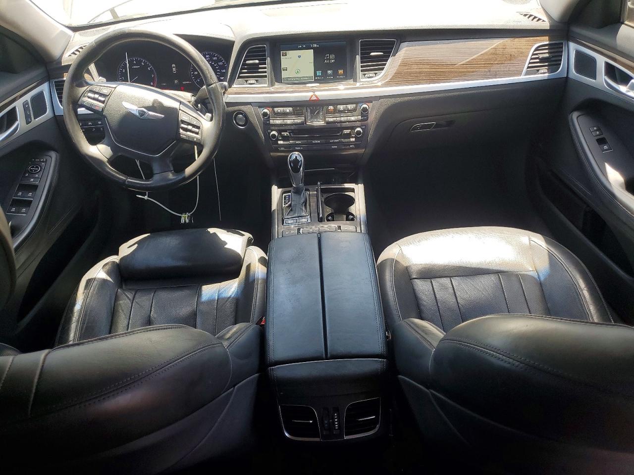 2015 Hyundai Genesis 3.8l Gray vin: KMHGN4JE6FU070505