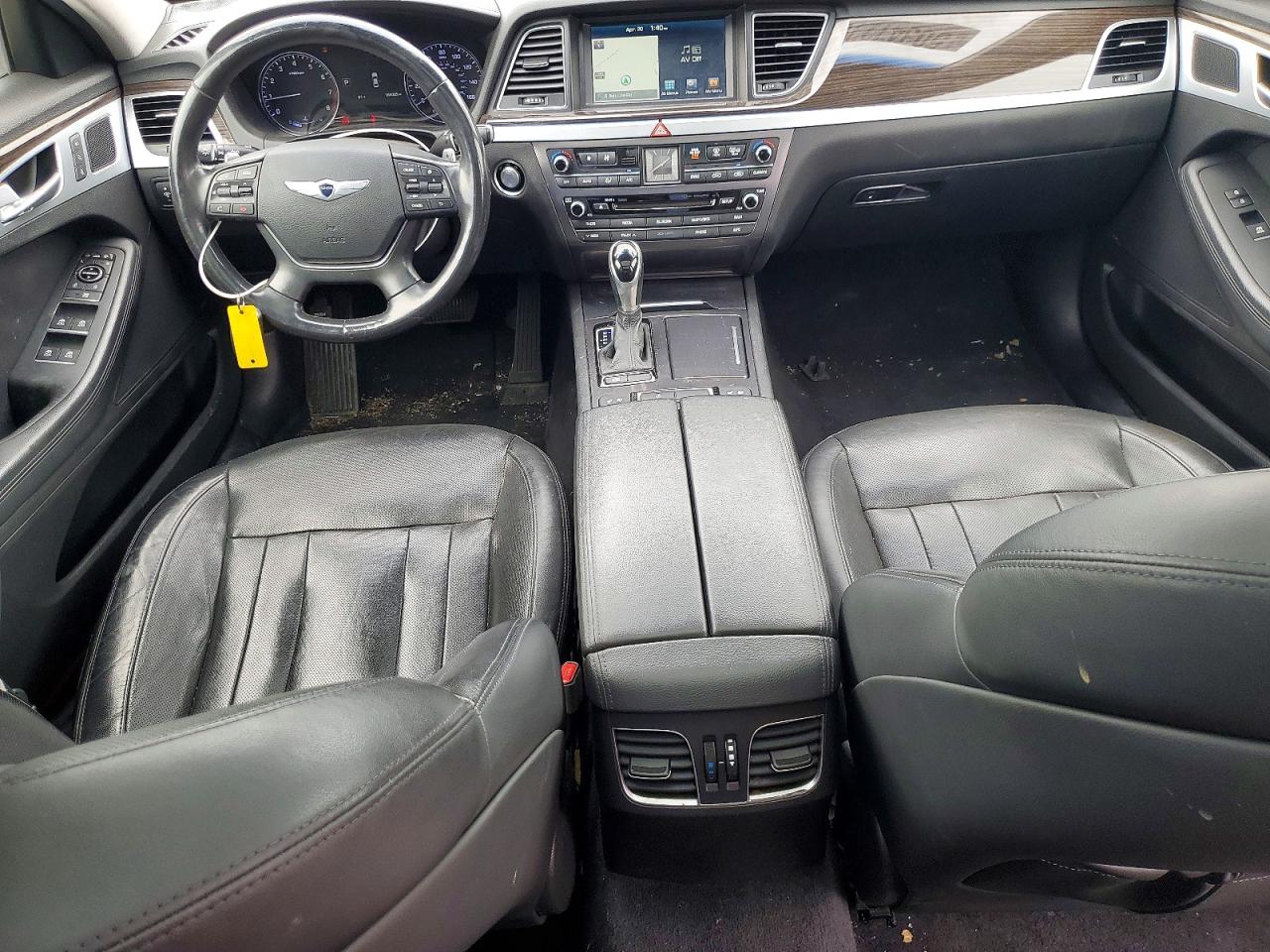 2015 Hyundai Genesis 3.8l Gray vin: KMHGN4JE6FU070603