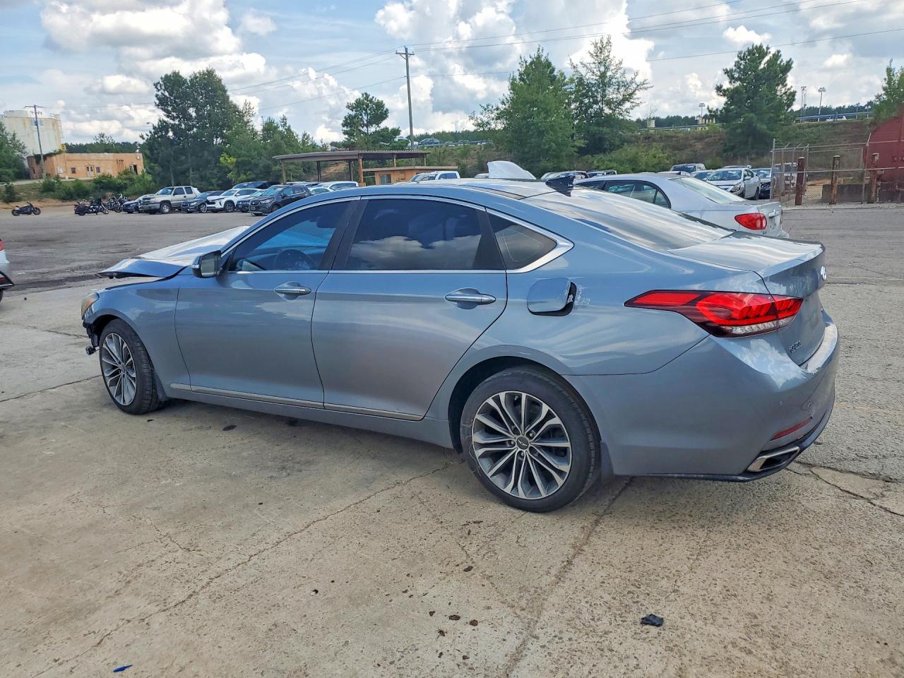 2015 Hyundai Genesis 3.8l Серебряный vin: KMHGN4JE6FU086879