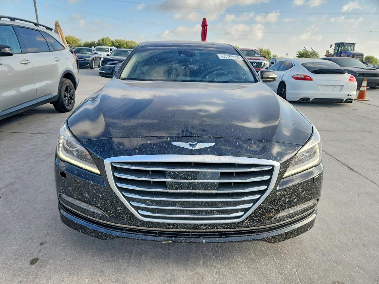 2017 Genesis G80 3.8 Black vin: KMHGN4JE6HU182935