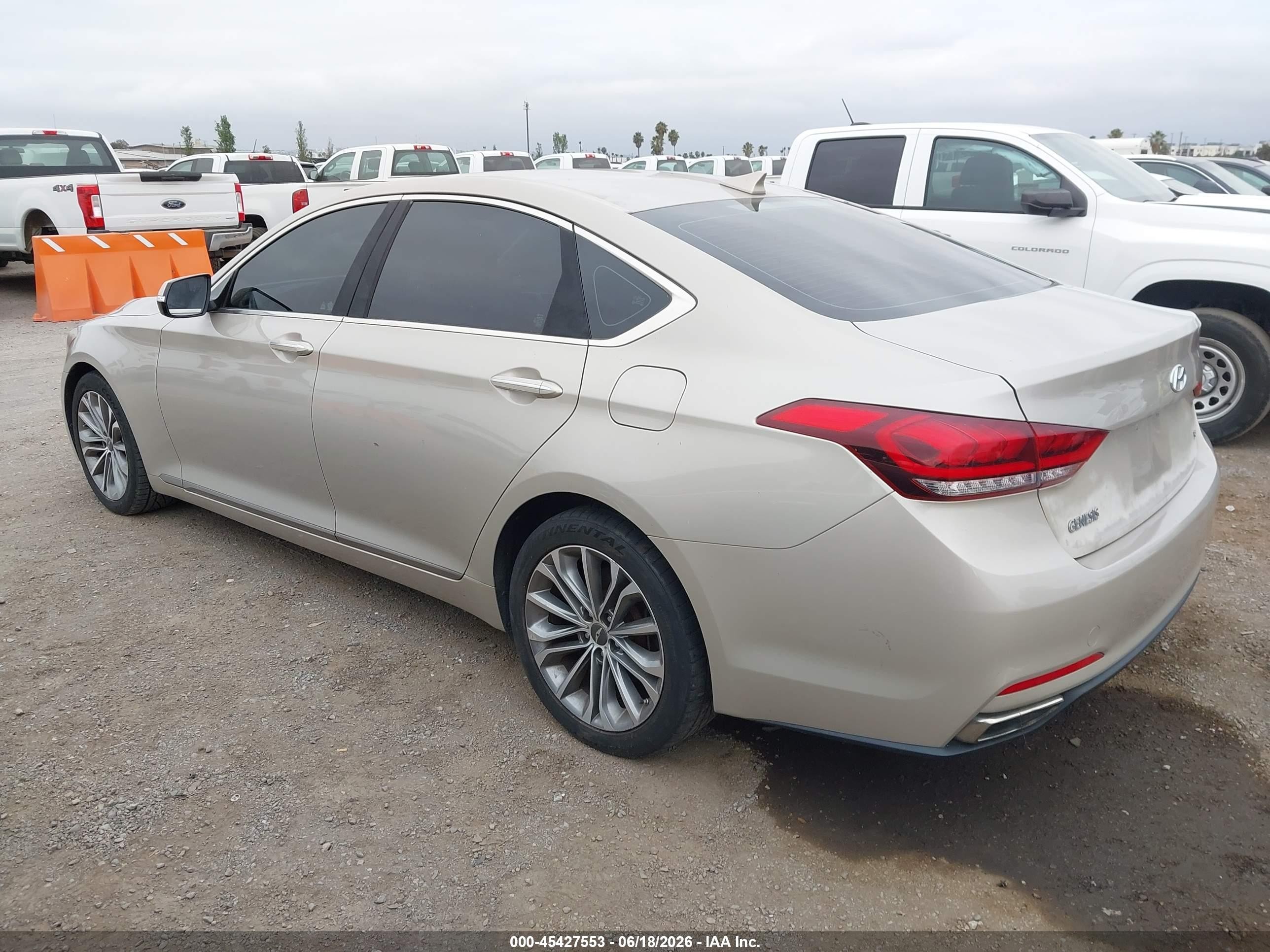 2015 Hyundai Genesis 3.8 Gold vin: KMHGN4JE7FU038372